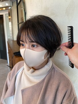 アリスバイアフロート 自由が丘(ALICe by AFLOAT) シースルバング大人可愛いショート