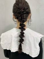 パーク なんば本店(PARK.)&nbsp;編み込みアレンジ♪♪