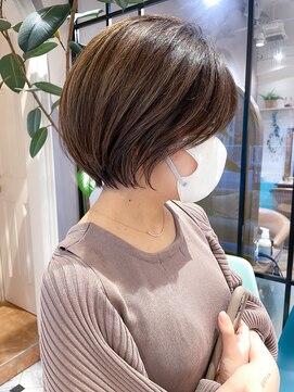 ロンド ブランシュ 錦糸町北口(Lond blanche) ハイライト×スウィングショート　【錦糸町】