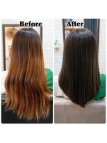 ビート(Beat)&nbsp;ダメージによる広がりもメテオカラーで収まり感抜群の艶髪に！