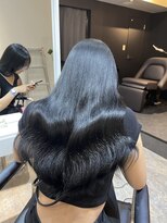 ブレンド 渋谷(BLend)&nbsp;【Blend渋谷】大人気透明感ブルーブラックカラー　髪質改善