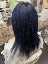 ヘアクラブ シャンティー 伏屋店(hair club shanty) ネイビーブルージュ