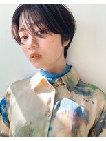 サンド 鹿児島中央(sand)&nbsp;黒髪/グレーベージュ/レイヤーロング/前髪パーマ[鹿児島駅]