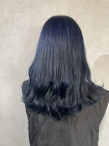 アイ(_i)&nbsp;#ダブルカラー#ブルーブラック