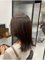 アフロディーテギンザ 日本橋人形町店(APHRODITE GINZA)&nbsp;フルバング/似合わせカット/レッドブラウン/30代40代/人形町