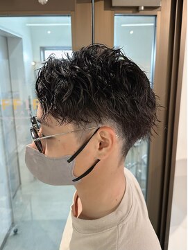 コワファーストナガサキシャンプーボーイ(COIFF1RST NAGASAKI SHAMPOO BOY) ソフトツイストスパイラルパーマ