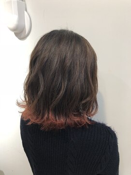 ルッソ チアロ(Lusso chiaro) ゆるふわミディ×裾カラー/30代40代50代