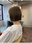 ぱつっとボブ/ミニボブ/髪質改善[横浜駅]
