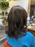 【いつでも】カット＋エアウェーブパーマ＋髪質改善カラー＋N.Tr ￥25500