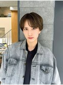 センターパートコンマヘア韓国
