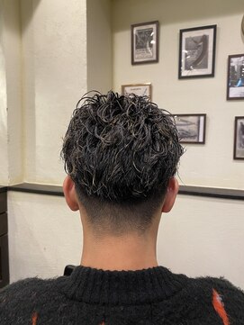 スカイシープレイス 錦糸町 宮城リョータ風パーマ[錦糸町/理容室/バーバー/フェード/パーマ]