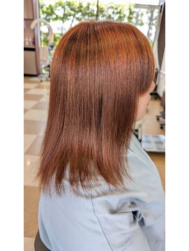 ジュエンオム(JOUeN Omme) セミロング×オレンジ