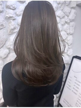 モアナバイヘッドライト 曽根店(Moana by HEADLIGHT) Moana【南風原】#レイヤーカット#韓国レイヤー#グレージュ