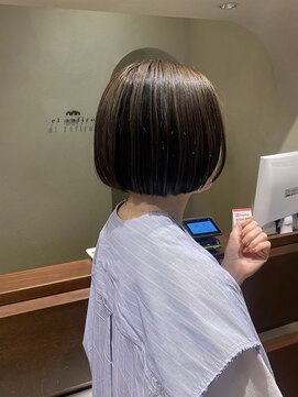 エルサフィロ キタハマ(el zafiro kitahama) 20×30×40代×透明感×髪質改善×ファーストグレイ