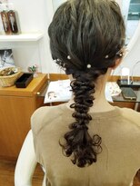 イムス マドモアゼル(imus madomoazel)&nbsp;編みおろしポニー