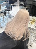 ホワイトブロンド／抜きっぱなしブロンド/ブロンド／ホワイト