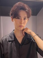 ノラ ギンザ(NORA GINZA) メンズヘア束感ヘアニュアンスパーマフェザーショートビジネス