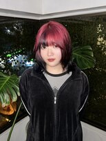 キイ 原宿 表参道(K.e.y)&nbsp;ルーツカラー/デザインカラー/ショートウルフ/シャギーウルフ