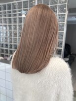 サンクマーケット 渋谷(cinq MARKET) 渋谷ミルクティーベージュハイトーンカラーヘーゼルベージュ30代