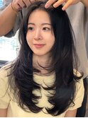 韓国レイヤーカット韓国ヘアハイレイヤー/岸本