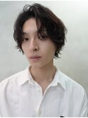 初めてのパーマでも◎ラフな質感が人気のシャドウパーマ