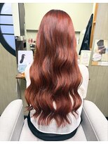 ヤヤ 浅草(yaya.)&nbsp;ブリーチなしオレンジカラー