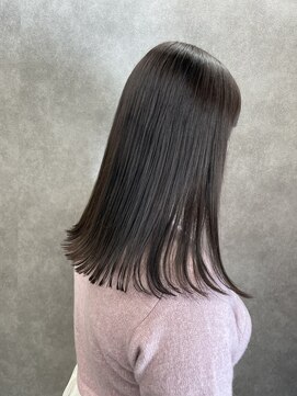 ぐーすかの森 ココアグレージュ チャコールグレー イルミナカラー 髪質改善
