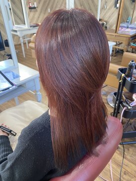 ルネッサンスヘアー ラファエロ(RAFFAELLO) 秋冬 color 明るい白髪染め　赤髪　暖色　エドルクオンカラー