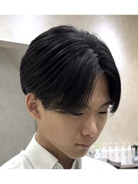 MEN’S HAIR/波巻ツイストスパイラル/フェザーパーマ/円町