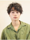 フェザーパーマ/くせ毛風/ニュアンスデザイン/センター北