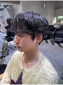 シャドウパーマ くせ毛風 大人パーマ 塩澤太一