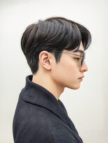 3Peace Hair 恵比寿 メンズ縮毛矯正/メンズ髪質改善/曲がる縮毛矯正&nbsp;毛流れセンターパート/ナチュラルセンターパート/ルーズショート