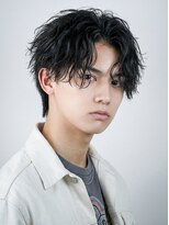 リベルテ グリット(Liberte Grit) 女子支持率No.1メンズパーマセンターパートソフトツイスパ