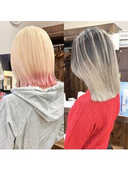 ジャストビューティー リアリー(just beauty Really)の写真/横須賀中央駅でデザインカラーをするならReallyにお任せ下さい♪