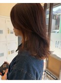 やわらかインナーカラーオレンジベージュ04.2