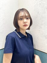 ロンド レイ 立川(Lond Ray)&nbsp;ラテグレージュ/レイヤーボブ/韓国巻き/結べるレイヤー/立川