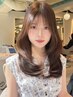 【透明感◎】光を味方に◎カット+髪質改善イルミナカラー　￥17490
