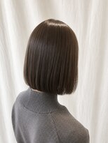 ココカラヘアー ニコ(cococara hair nico) 内巻きレイヤー韓国ボブ/ヘーゼルベージュ