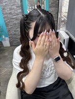 リエラ 新宿(RIERA) 編み上げツインテール