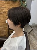 《ai》ハンサムショート/センターパート/刈り上げショート/大宮