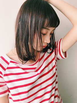 フィルムス 田町芝浦(FILMS) 黒髪/クラゲヘアー/オリーブグレー/小顔/ココアベージュ/田町