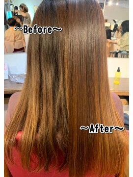 ピースリーヘア バイ カーサ(peathree.hair by CASA) 高濃度水素(酸熱)トリートメント×ロングシアージュ