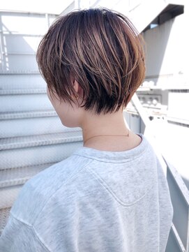 アイティー バイ アルバム 浦和店(IT by ALBUM) おしゃれ丸みショート_セシルカットココアブラウン_ba291003