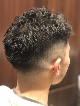 ヒロギンザ 田町店(HIRO GINZA) フェード×ナチュラルパーマ