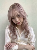 デコ(DECO) 《RYUSEI》ペールピンクハイトーンダブルカラーウェーブ髪質改善