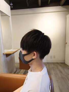 アンプリュス リアン(1+ Unplus lien) メンズ刈り上げスリークショート/亀戸