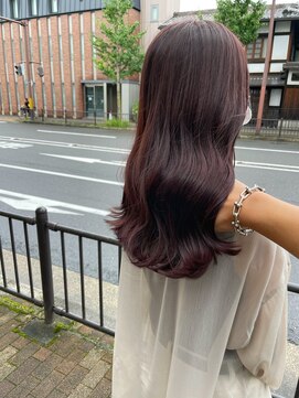 ラ ヴィ ベル(La vie Belle) 色っぽ！ピンクラベンダーカラー☆#ブリーチなし