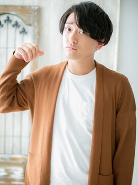 グルーミングサロン バーバー キャッスル 北浦和西口(Grooming salon Barber Castle) 七三分け◎コンマバングスマートマッシュL