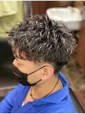 ソフトツイストパーマスタイル