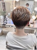 ことりベージュミルクティーベージュシースルーカラー大人可愛い